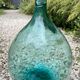 Dame jeanne turquoise