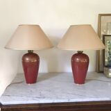 Pair of vintage lamp feet