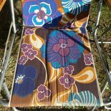 Chaises de camping pliantes années 70 , chaises de jardin terrasse