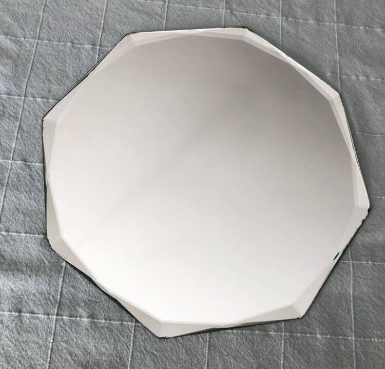 Lot de miroirs biseautés vintage
