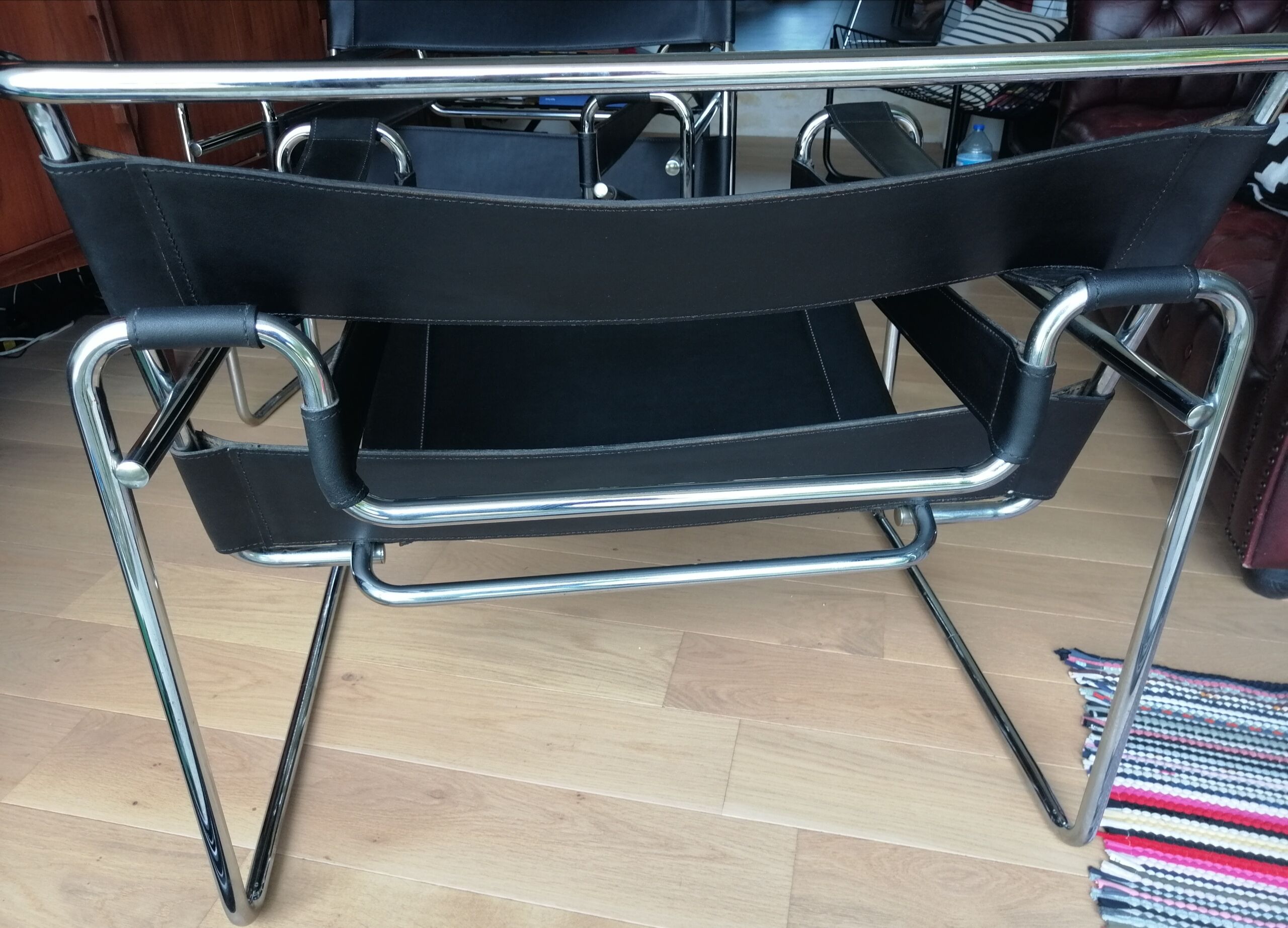 Wassily armchairs by Marcel Breuer