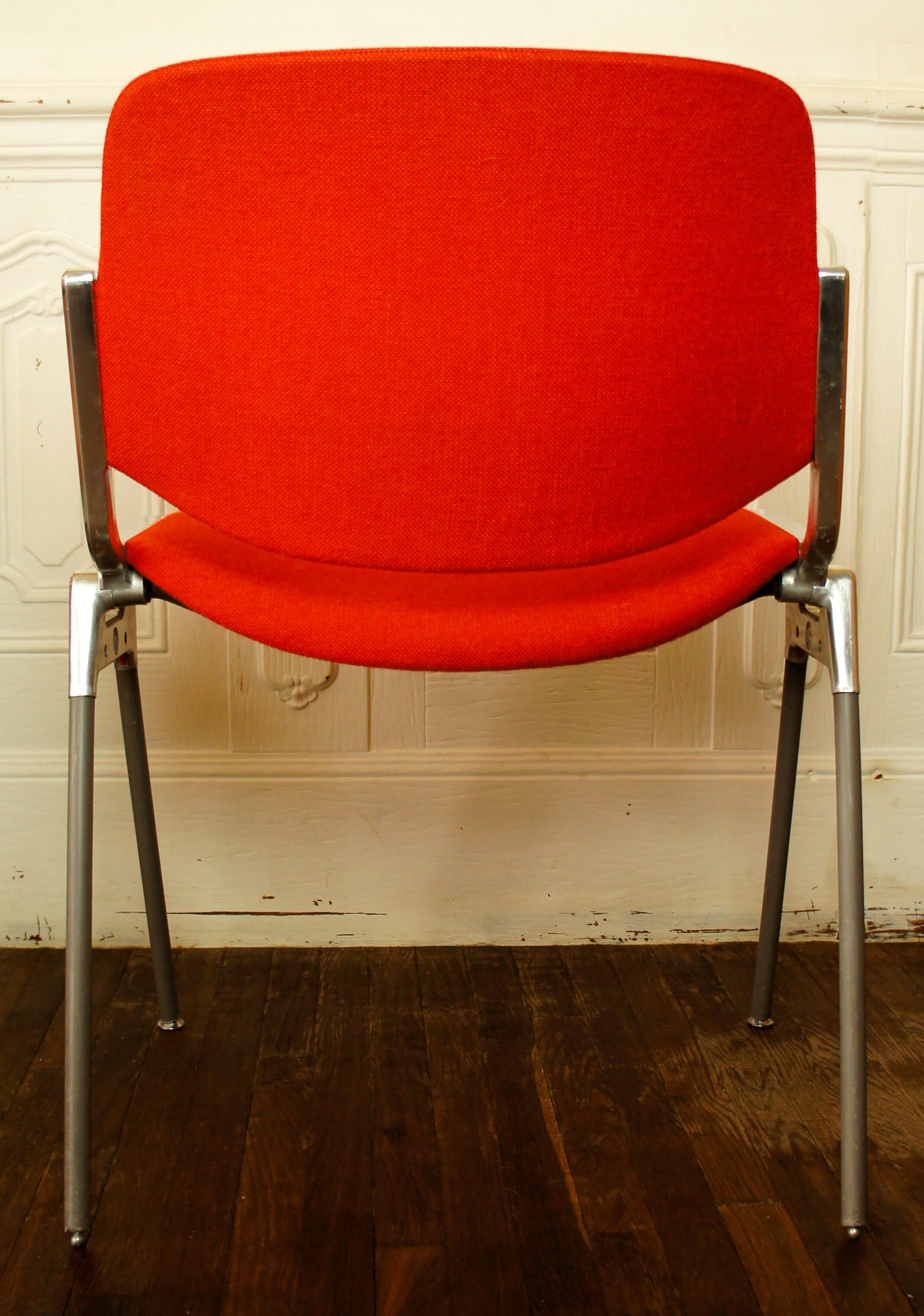 JSC Castelli Piretti vintage orange chair