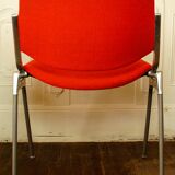 JSC Castelli Piretti vintage orange chair