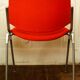 Chaise JSC Castelli Piretti orange vintage