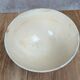 Old ceramic bowl – blue and burgundy floral decoration