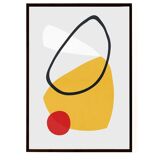 Peinture faite à la main 29,7x42cm