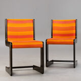 2 vintage casala cantilever chairs