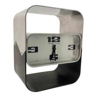 Table clock Pierre Cardin, Lic Ato, Jaeger, 1970