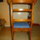 Fauteuil Charles X à crosses/bras enroulés