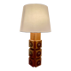 Teak lamp scandinavian design 1950