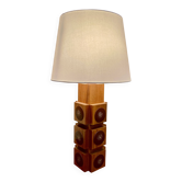 Lampe teck design scandinave 1950.
