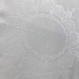 Grande nappe damassée - 2m x 4m10 - monogrammée BL, 1930