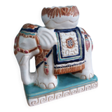 Elephant signed plant holder or candle holder