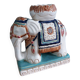 Elephant signed plant holder or candle holder