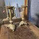 Pair of antique candlesticks
