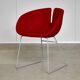 Fjord Chairs in Red by Patricia Urquiola for Moroso, 2002