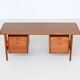 Arne Vodder writing desk model 207 in teak Sibast Denmark 1960