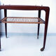 Vintage teak serving trolley Johannes Andersen 1960