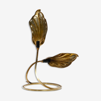 Double leaf lamp, Carlo Giorgi design, Bottega Gadda edition