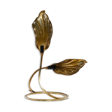 Double leaf lamp, Carlo Giorgi design, Bottega Gadda edition