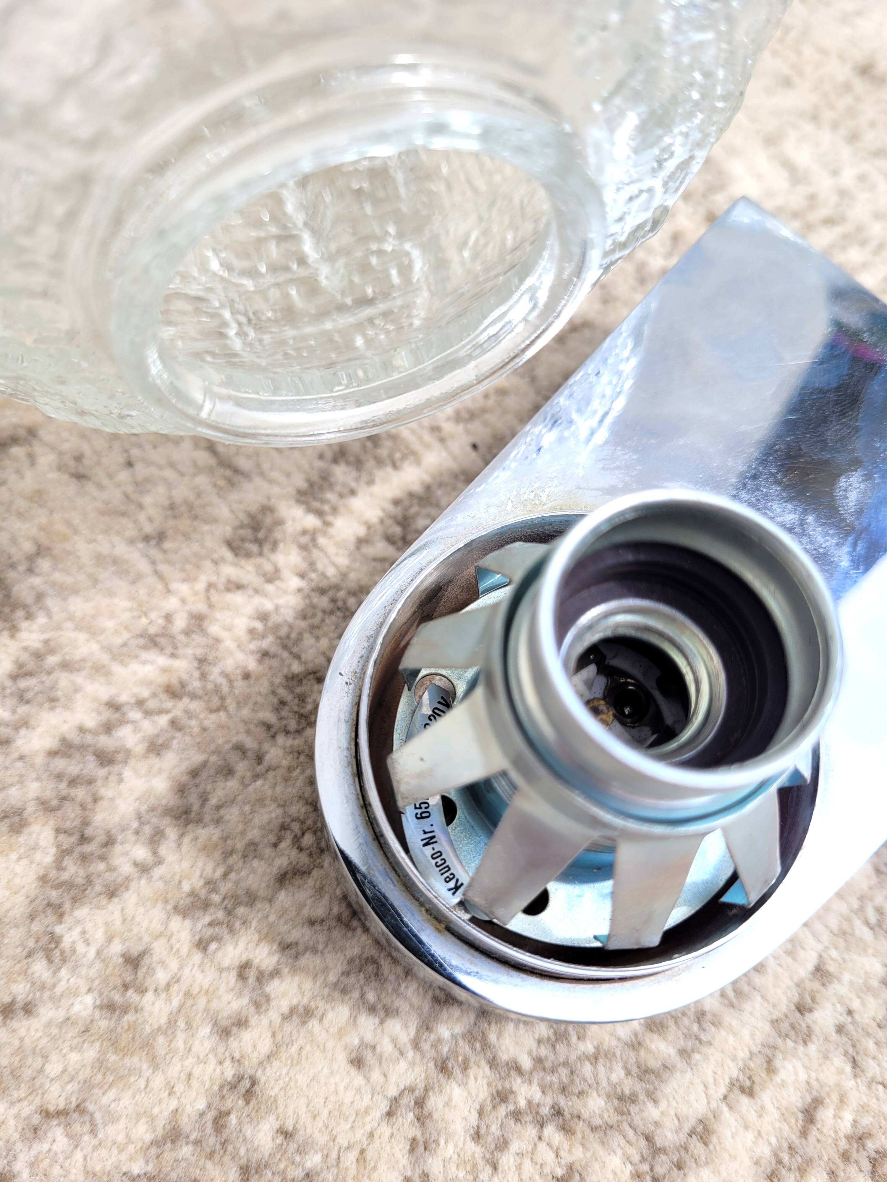 Pair wall lamps Keuco 1980