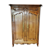 Armoire René Trotel collection Porhoët en merisier massif