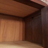 Wardrobe - Solid oak penderie Art Deco era