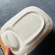 Vintage slipware asparagus dish