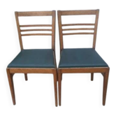 Paire de chaises des années 50