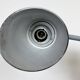 Grey Industrial Scissor Wall Lamp from Elektroinstala, 1960s