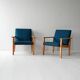 Paire de fauteuils vintage Bruksbo, Norvège