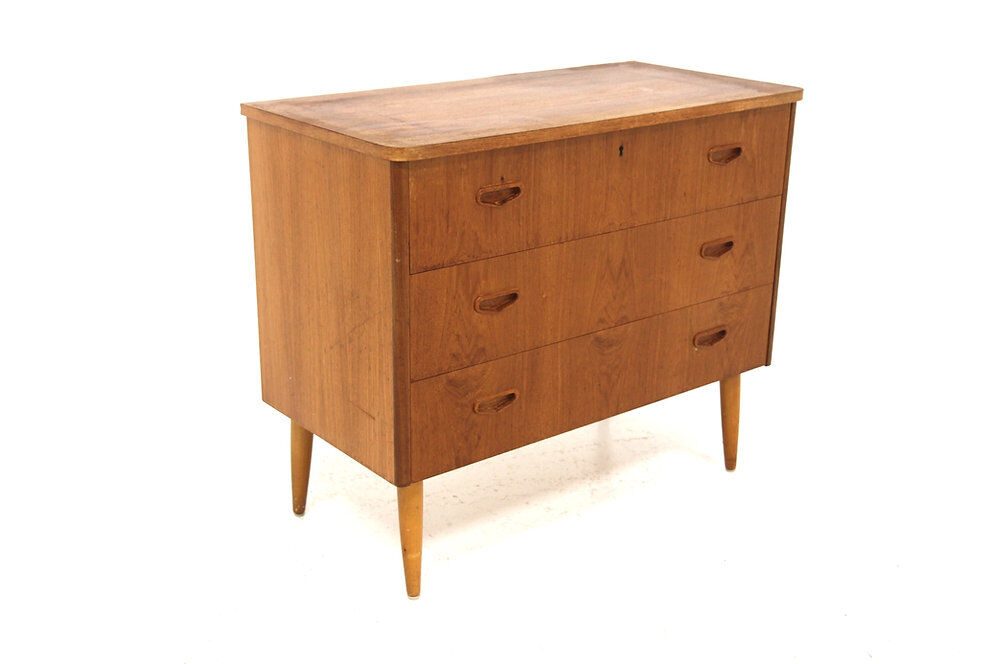 Scandinavian teak chest of drawers, Sweden, 1960