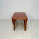 1960s Vintage Gate-leg Teak Danish Dining Table by Niels Koefoed