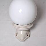Vintage porcelain wall sconce
