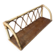 Rattan shelf