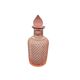 Vintage Pink Pressed Glass Bathroom Vanity Set