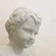 Pair of busts in biscuits