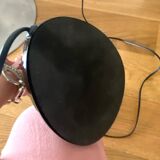 Diabolo desk lamp Black Metal 70s vintage light fixture old design Ob