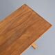 Rectangular table Les Arcs in solid elm