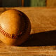 Balle de baseball vintage