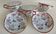 Antique cups and under cups porcelain japan
