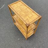 Rattan floor