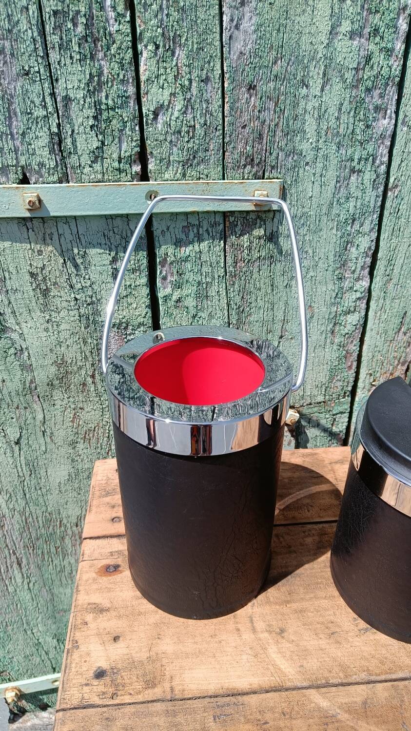 Vintage champagne bucket and ice bucket