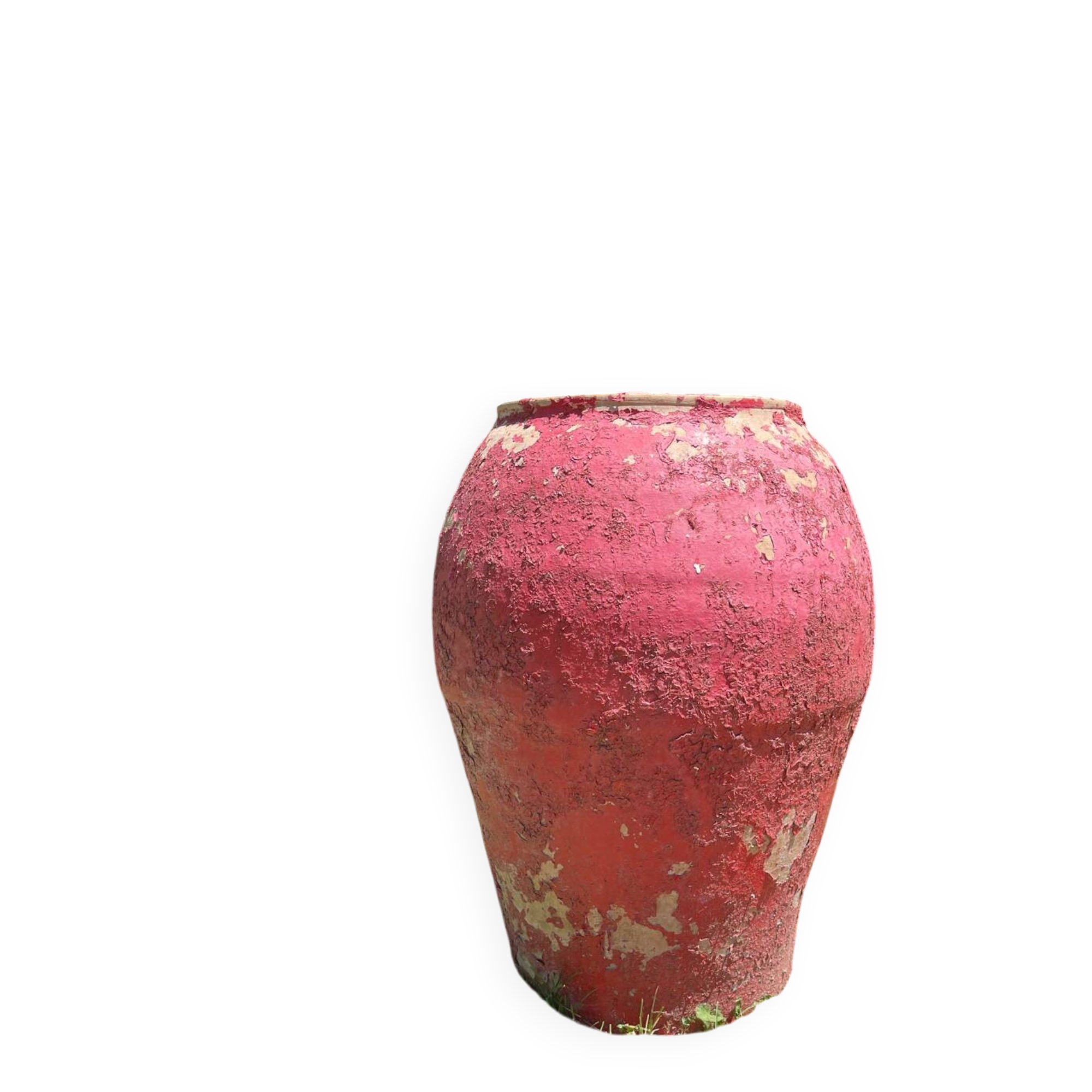 Terracotta pottery jar