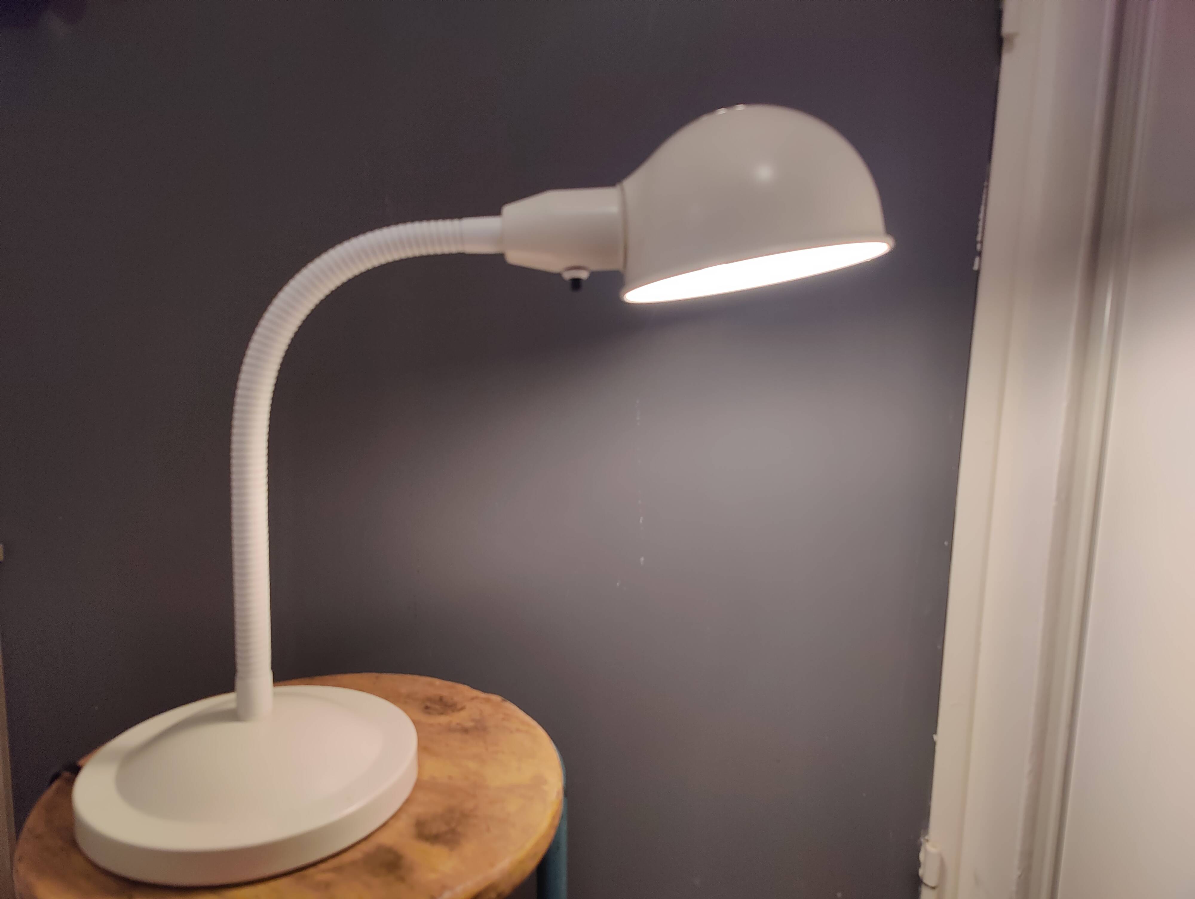 Ikea lamp Format A0103 white (cream) vintage 1980s