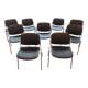 Lot de 6 chaises vintage DSC 106 – Giancarlo Piretti pour Anonima Castelli