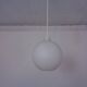 Opaline Glass Satellite Pendant Lamps by Vilhelm Wohlert for Louis Poulsen, 1960s, Set of 2