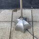 Jan de Bouvrie Madonna Lamp Base with a Lighthouse Reflective Lamp Shade