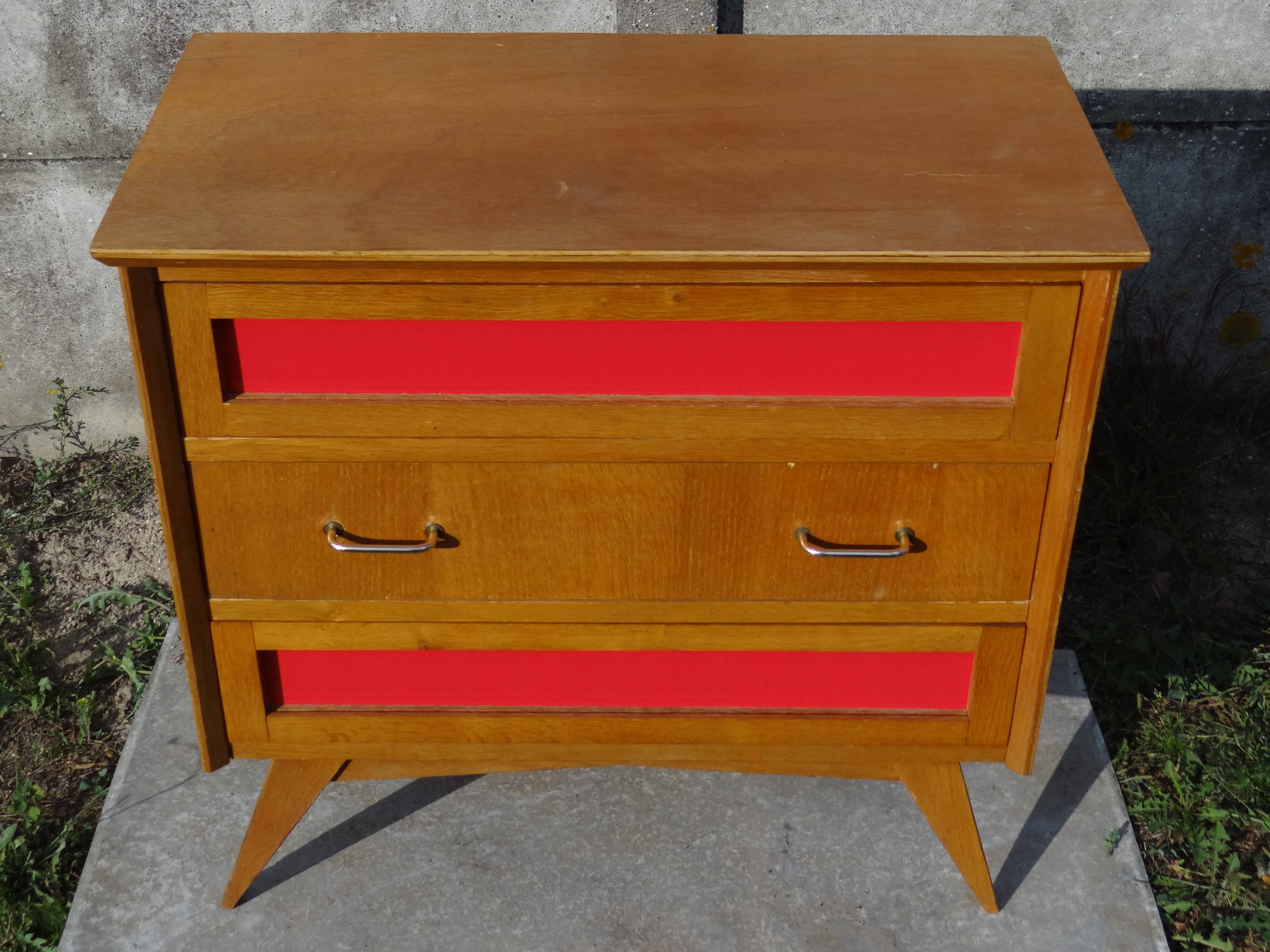 Chest of drawers  1950 foot compass