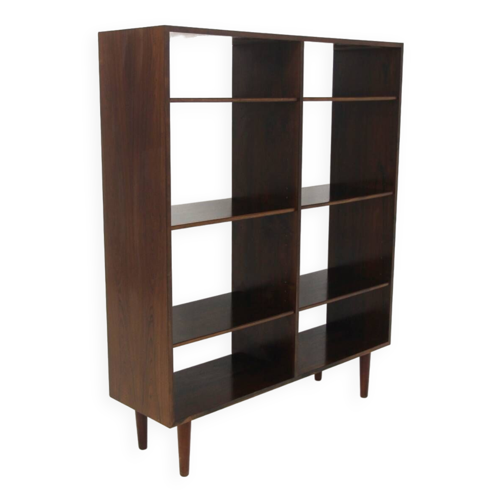 Bibliothèque scandinave en palissandre, Danemark, 1960